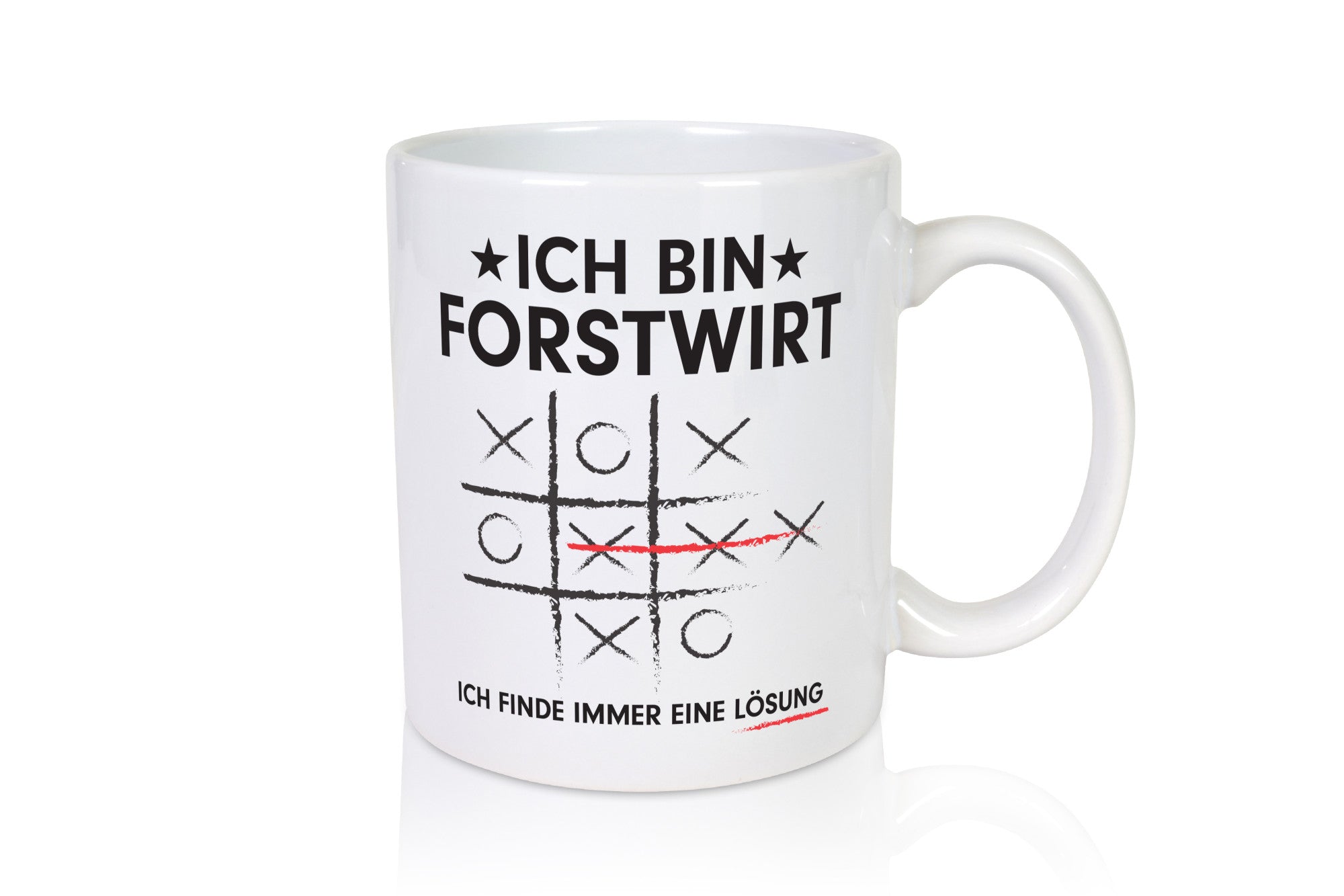 Lösung finden: Forstwirt | Waldarbeiter v2 Geschenkidee Arbeit Kollegen Büro