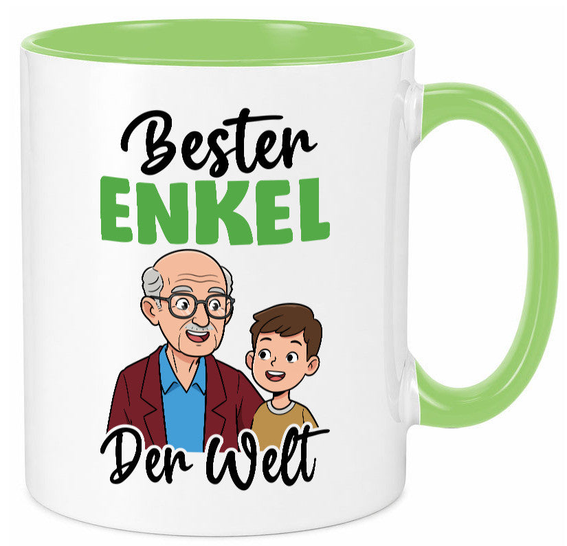 Bester Enkel | Großmutter Großvater Oma Opa lustiger Spruch Geschenk Familie