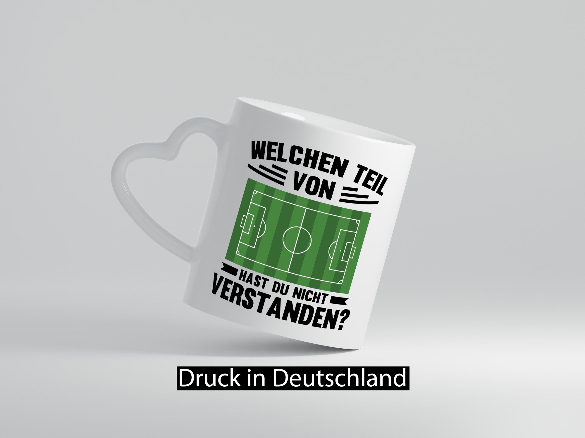 Welchen Teil hast du nicht verstanden | Fußball Humor Geschenkidee Tasse