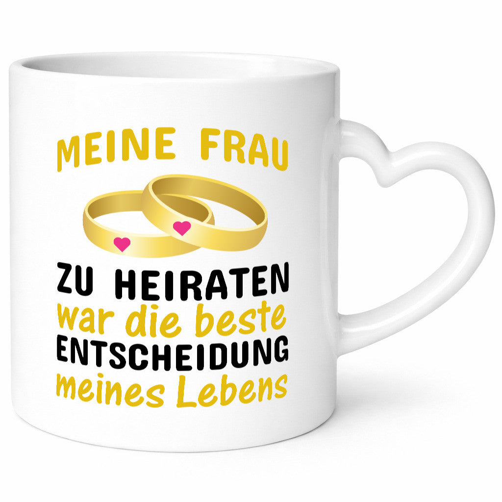 Hochzeitstag Spruch | Ehefrau Tasse romantisch Geschenkidee Familie Humor