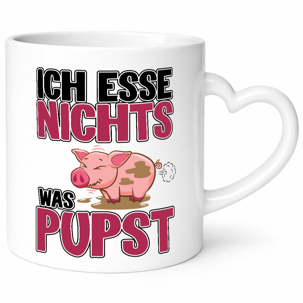 Ich esse nicht was Pupst lustiger Spruch Geschenk Humor Geschenkidee Tasse
