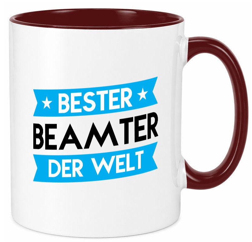 Bester Beamter | Verbeamtung öffentlicher Dienst Humor Geschenkidee Tasse