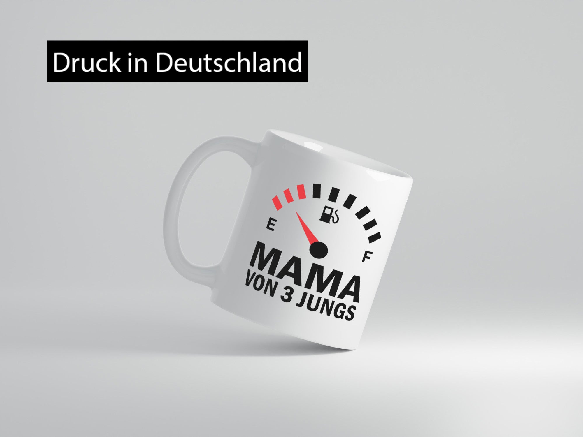 Mama von 3 Jungs | Muttertag Geschwister lustiger Spruch Geschenk Familie