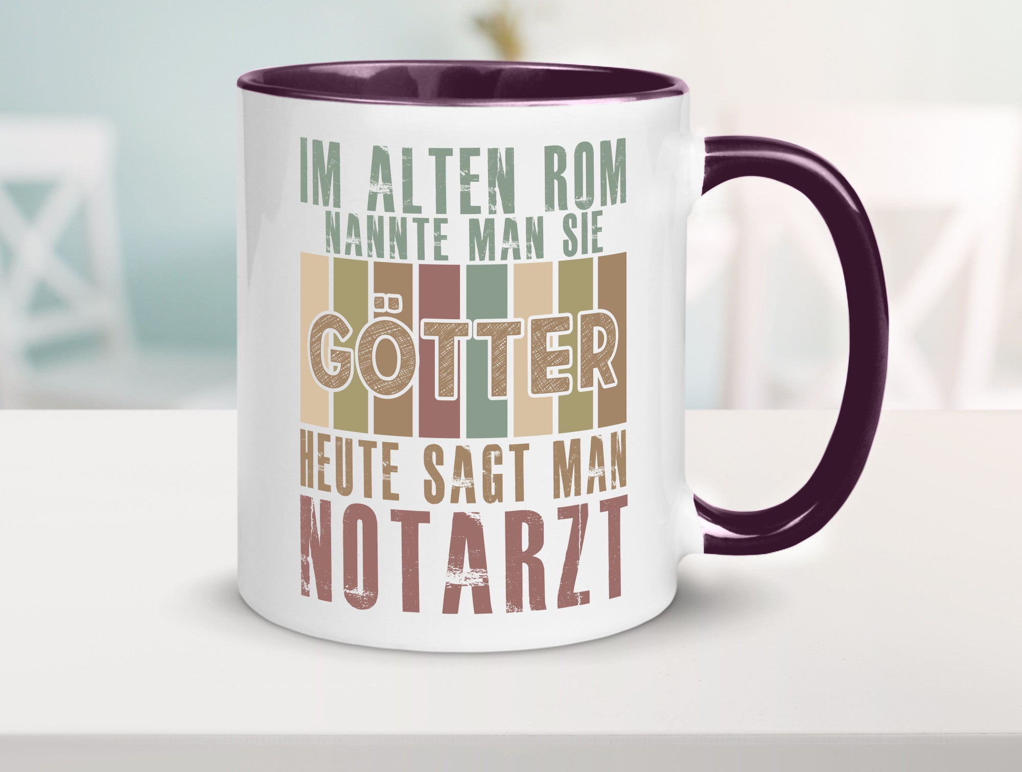 Heute sagt man: Notarzt | Arzt Humor Geschenkidee Tasse