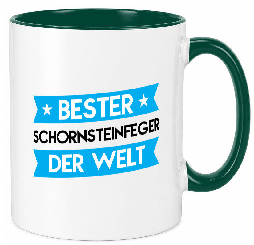 Bester Schornsteinfeger | Kaminkehrer Handwerk Humor Geschenkidee Tasse