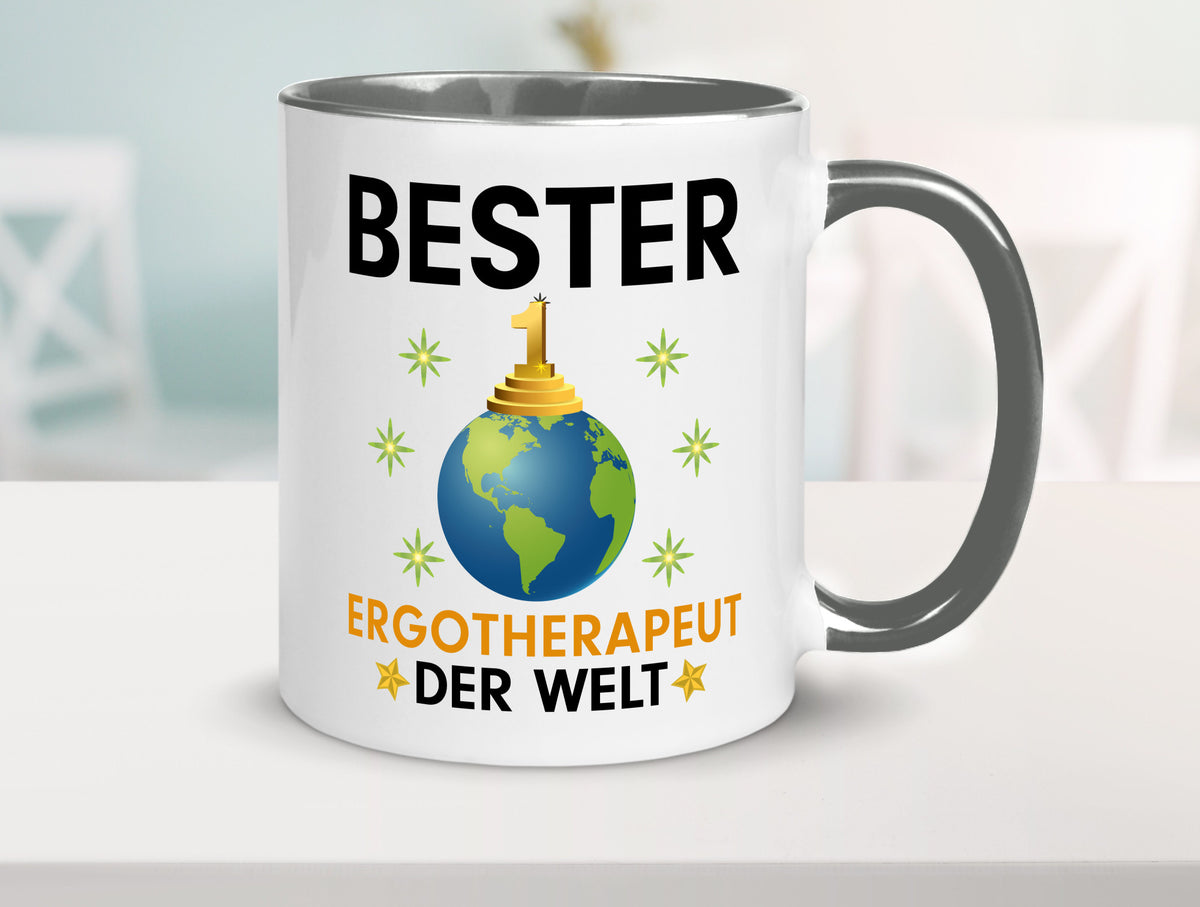 Welt Bester Ergotherapeut | Ergotherapie lustig Humor Geschenkidee Geschenk Tasse