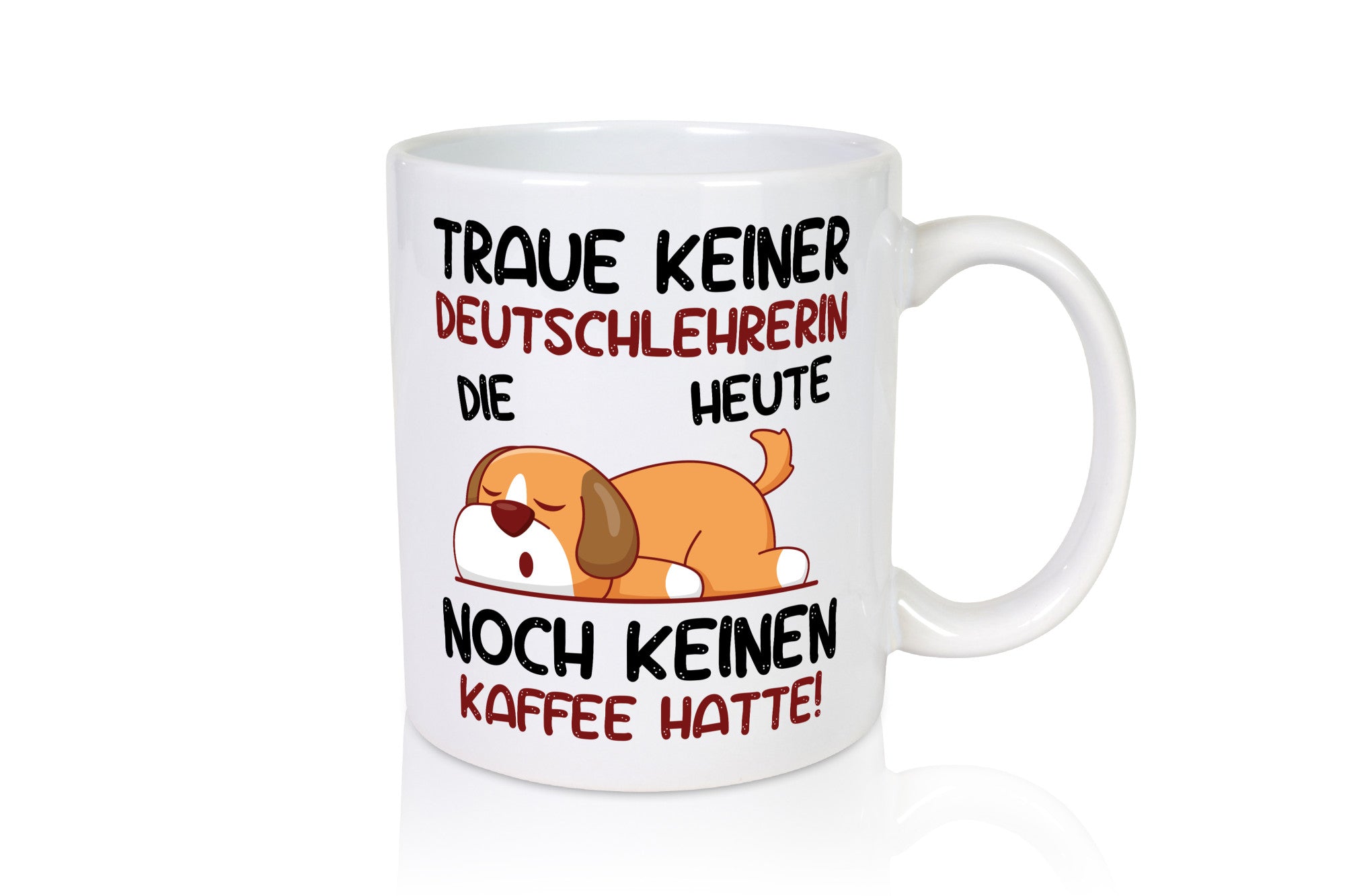 Traue keiner Deutschlehrerin | Lehrer Geschenk Humor Geschenkidee lustiger