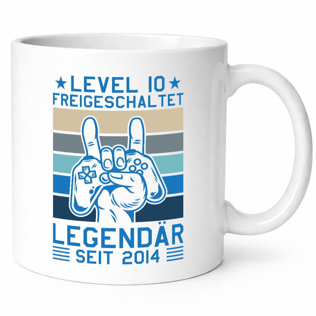 Level 10 freigeschaltet, legendär seit 2014 | Controller Geschenkidee Humor