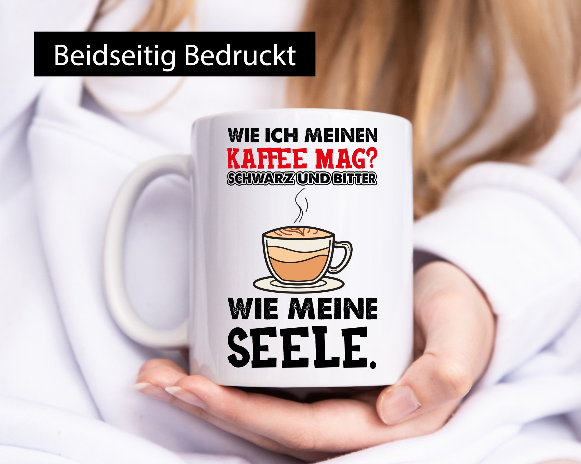 Leckrere Kaffee Geschenkidee Humor Tasse