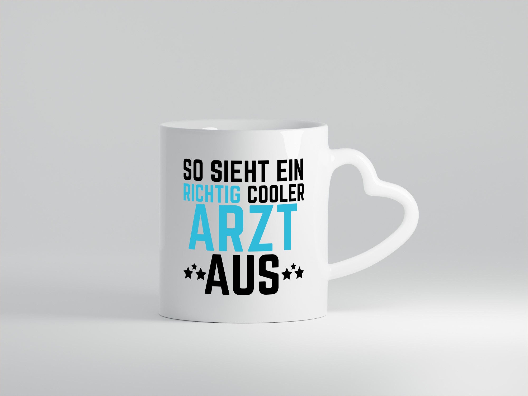 So sieht ein cooler Arzt aus | Selbstbewusst Klinik Geschenkidee Humor Tasse