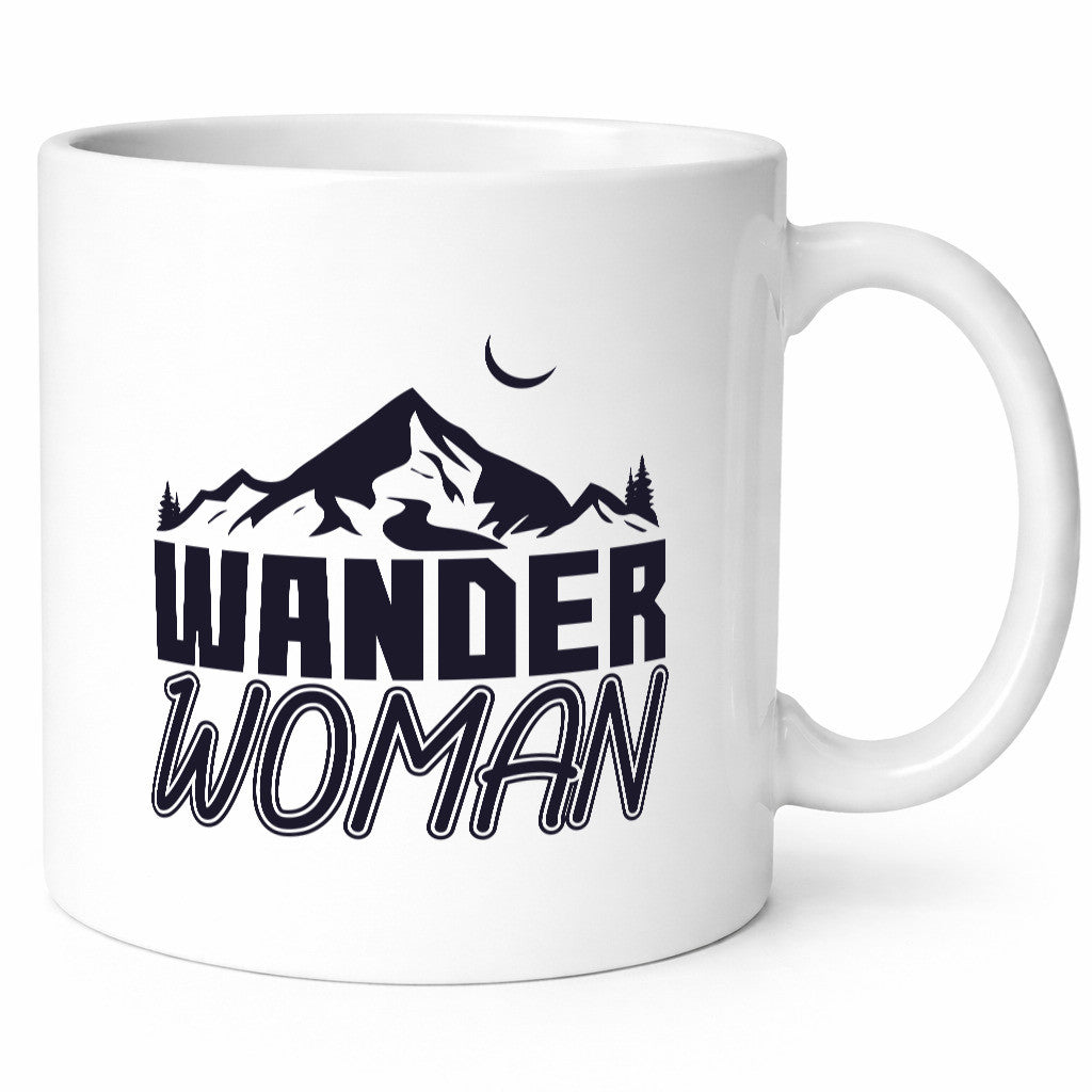 Wander Woman | Frauen Tasse Wanderer Bergsteigen lustig Familie Geschenkidee