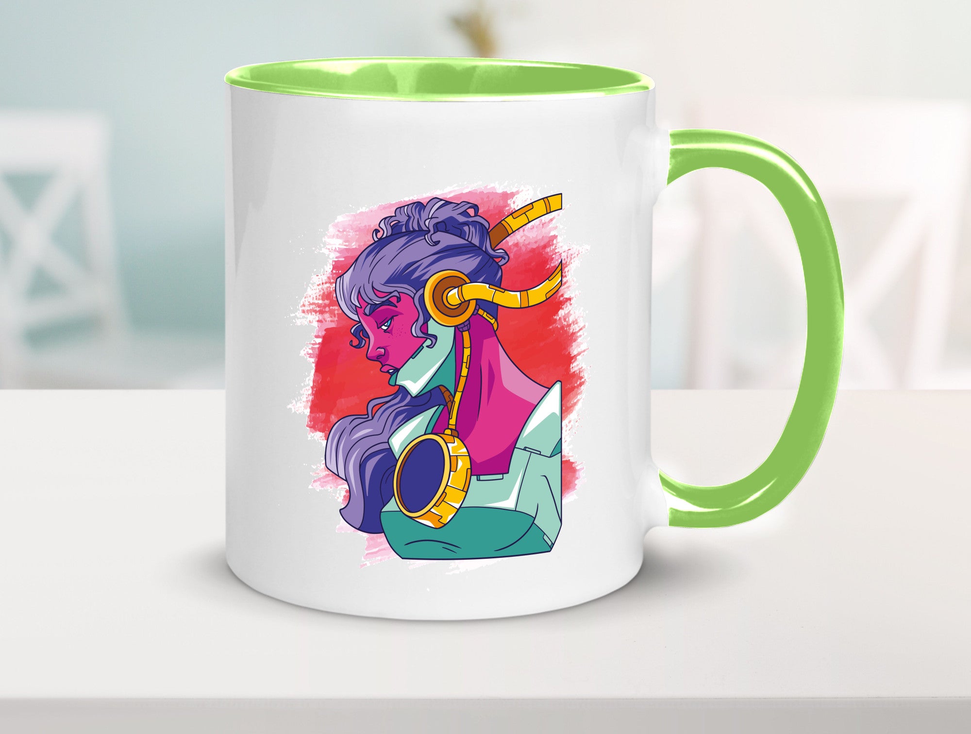 Zeichnung | Kunst Tasse Frauen Motiv cooles Design Humor Geschenkidee
