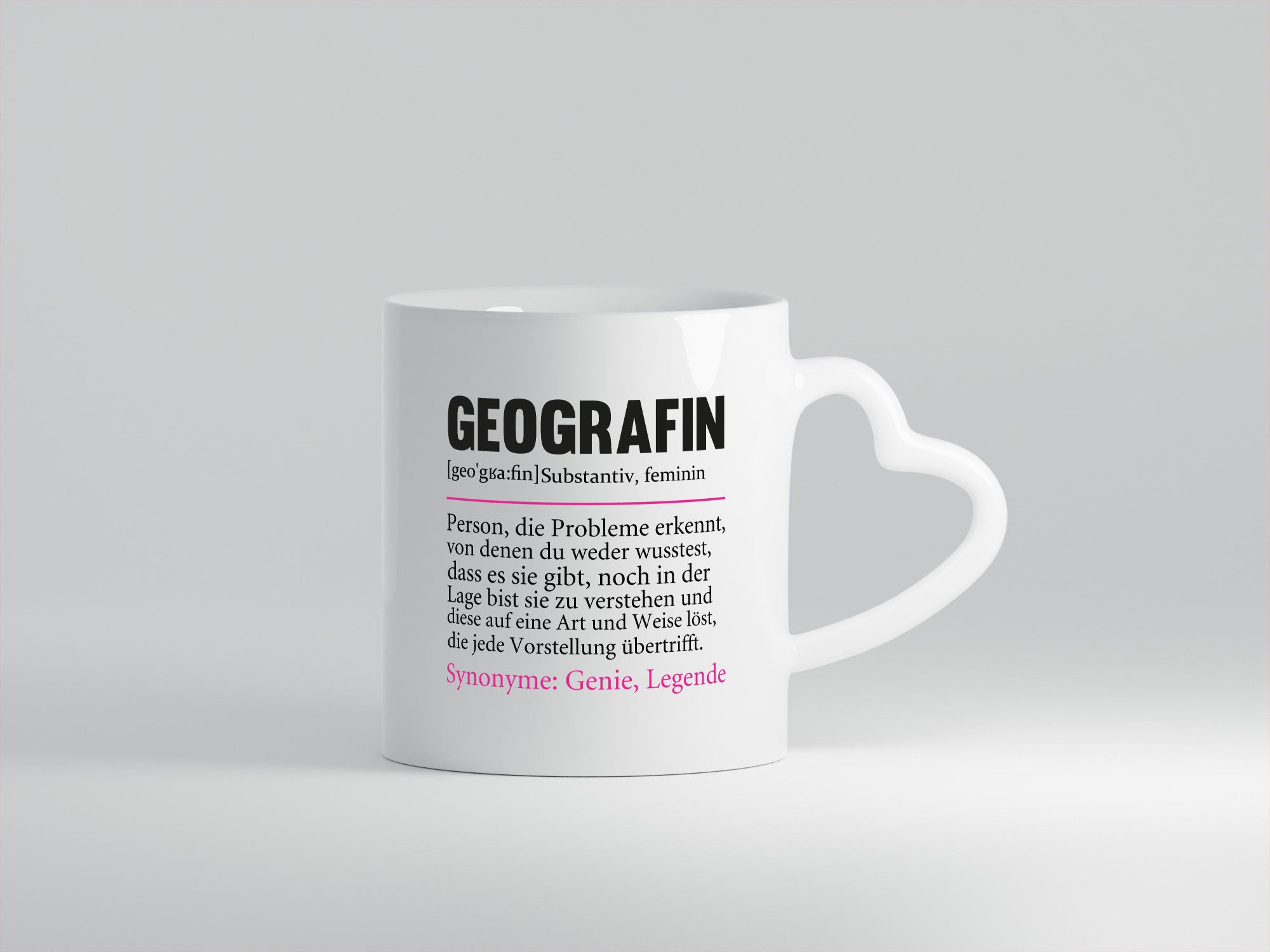 Geografin | Büro Geografie Definition lustig Arbeit Kollegen Geschenk Tasse
