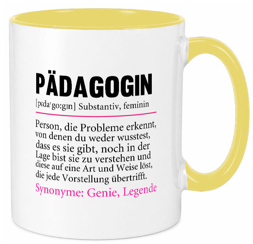 Pädagogin | Spruch lustig Humor Pädagogik v2 Geschenk Geschenkidee lustiger