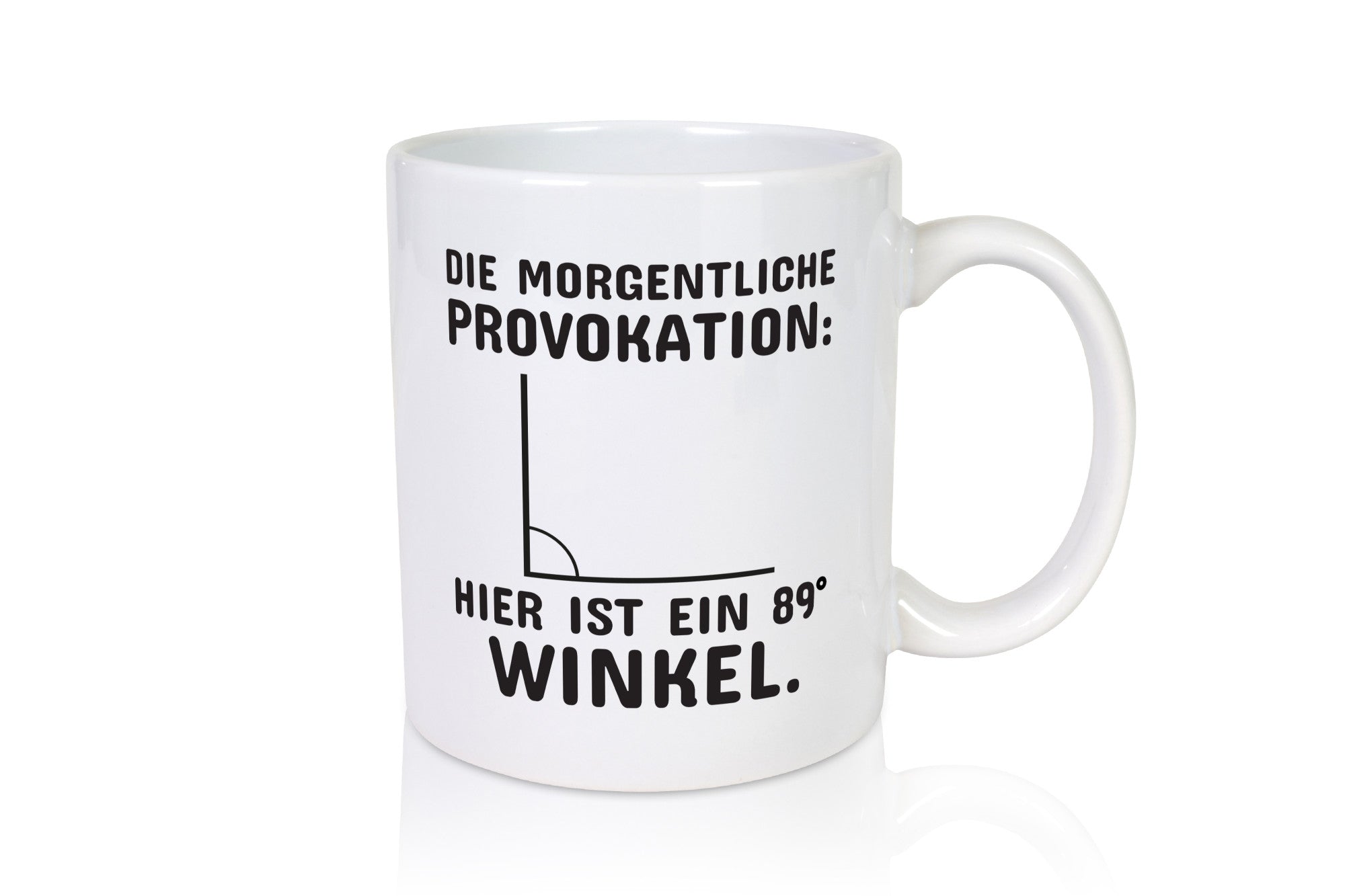 Morgentliche Provokation | Morgenmuffel Tasse Humor lustiger Spruch Geschenk