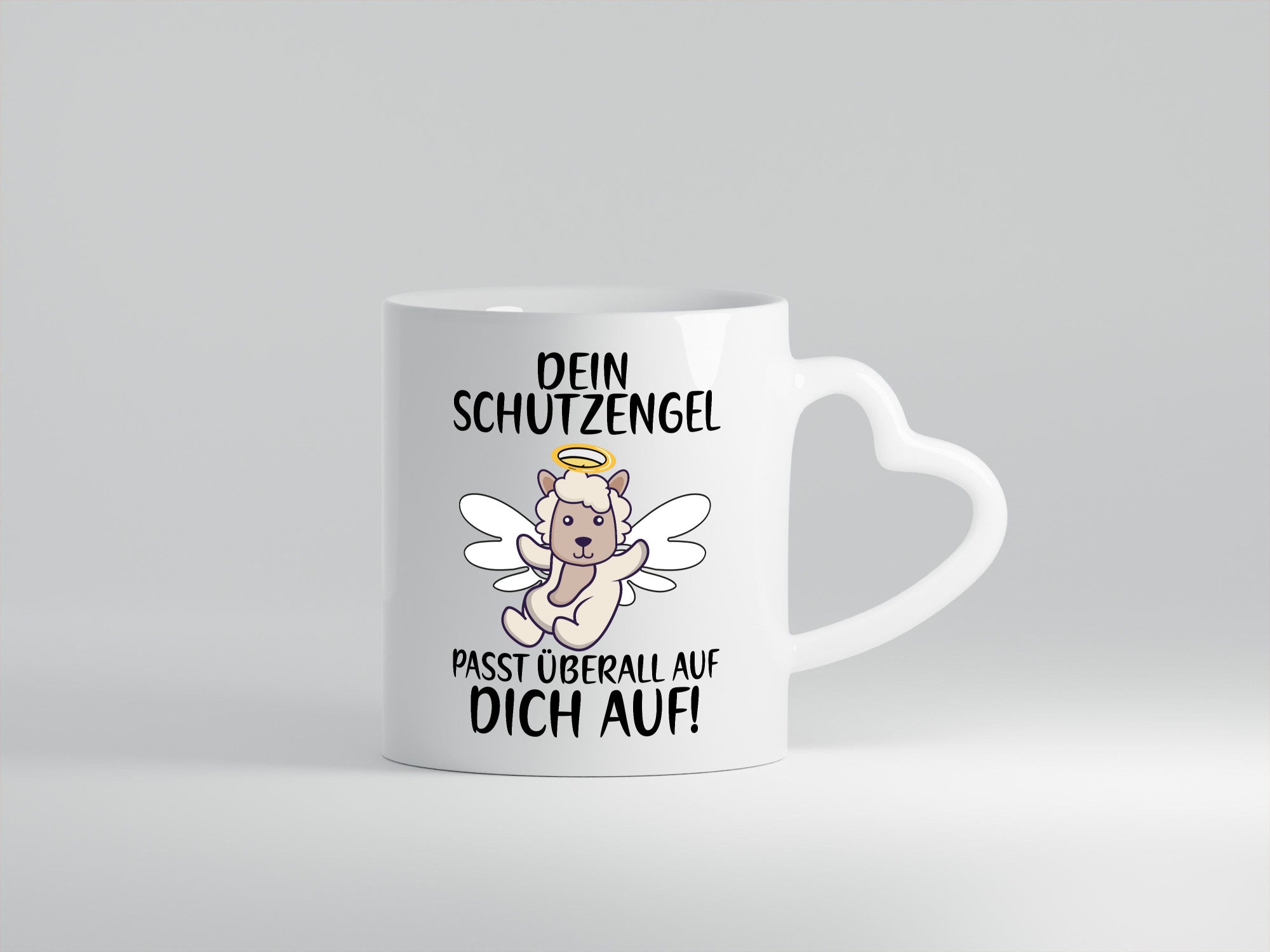 Dein Schutzengel passt auf | Sheepworld Schaf Comic Geschenk Humor Geschenkidee