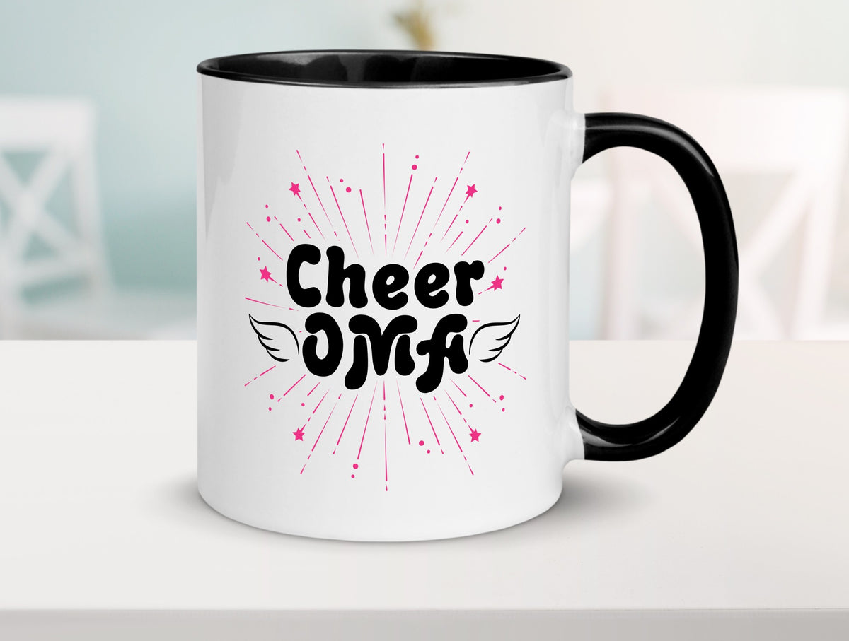 Cheer Oma | Beste Großmutter Geschenkidee Familie Humor Tasse