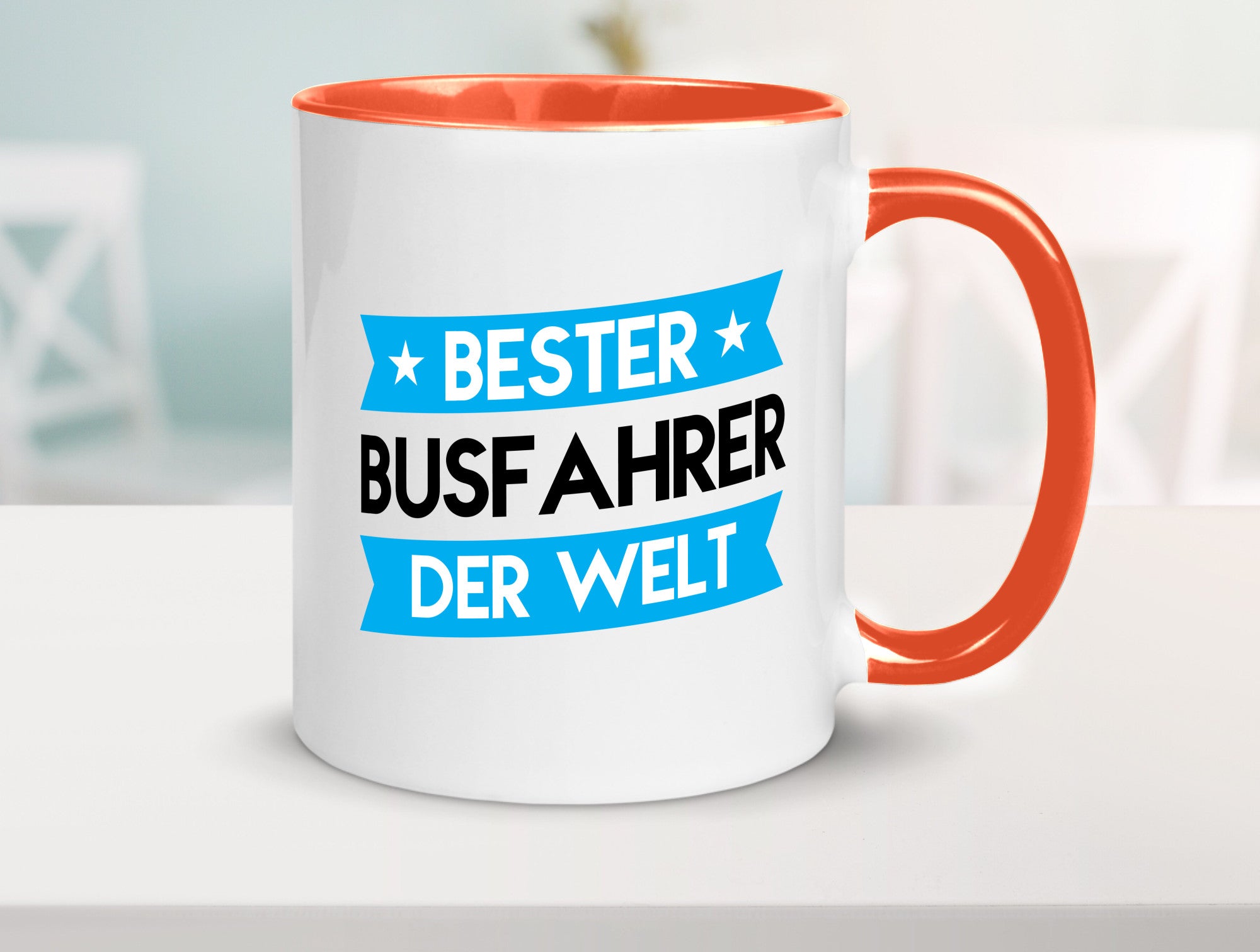 Bester Busfahrer | Berufsfahrer Fahrer v2 Geschenkidee Arbeit Kollegen Büro