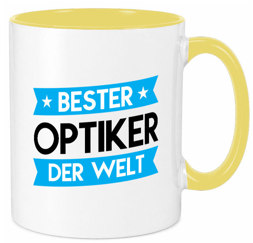 Bester Optiker | Augenoptiker Geschenkidee Humor Tasse