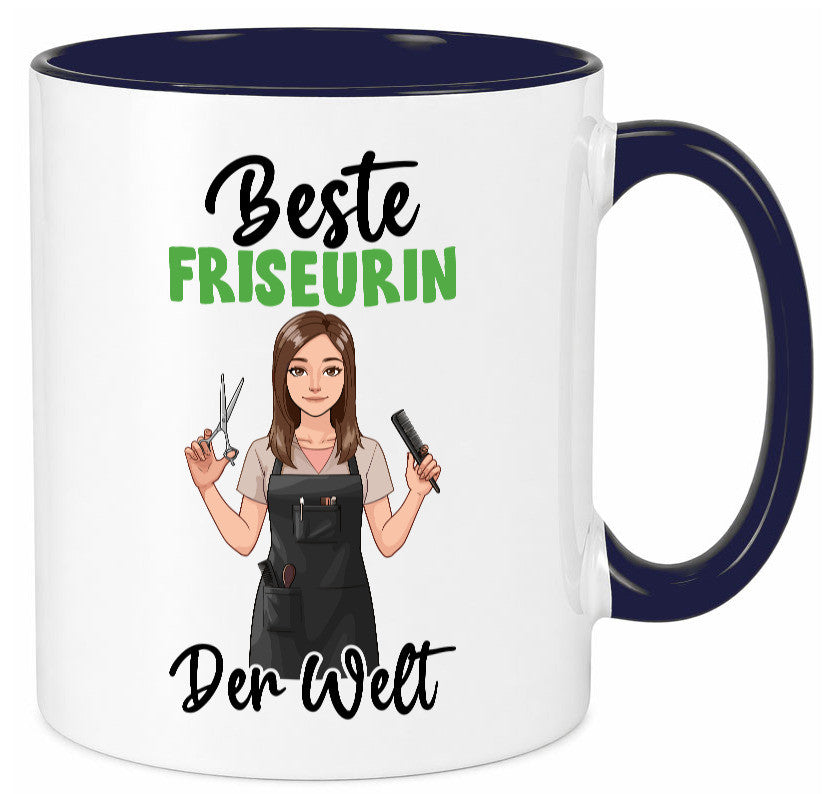 Beste Friseurin | Friseuse Frisuerin Geschenk Humor Geschenkidee lustiger