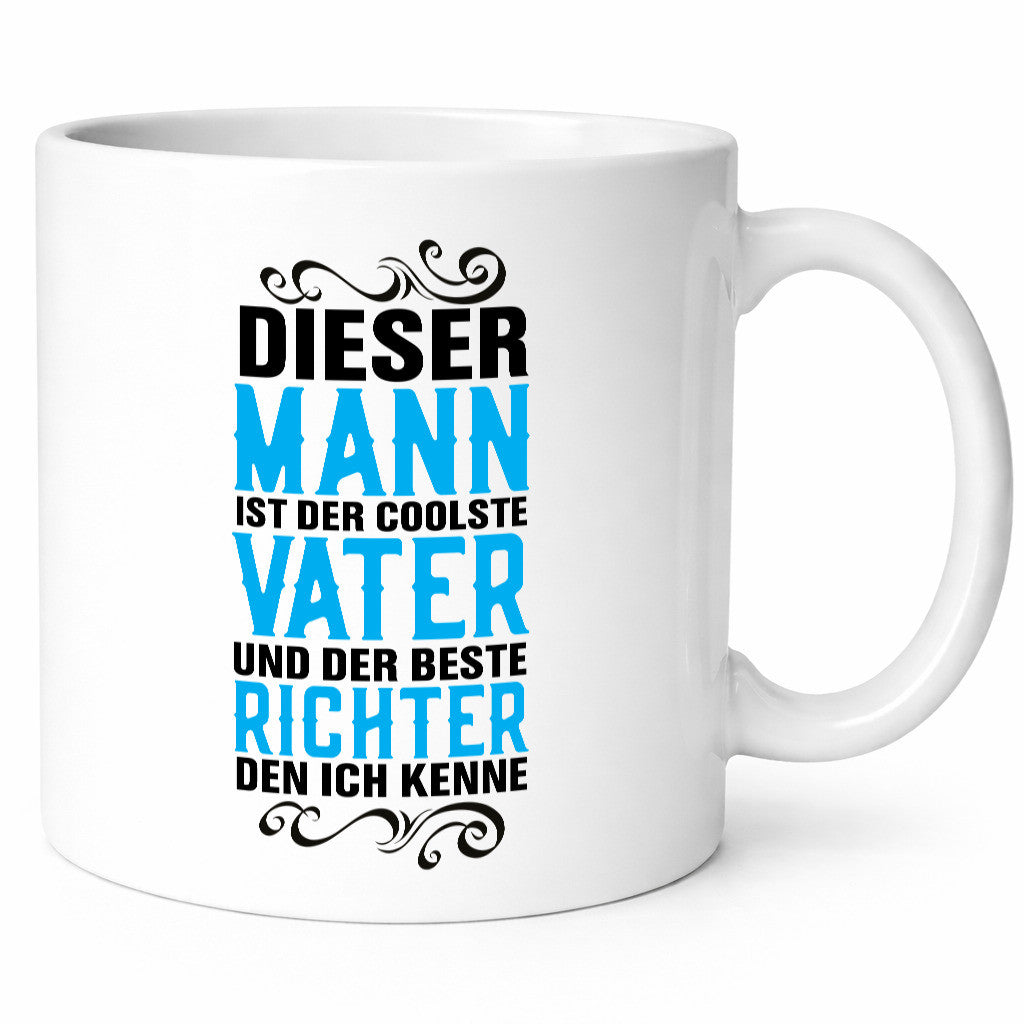 Der Beste Richter und Papa | Vatertag Vater lustiger Spruch Geschenk Familie