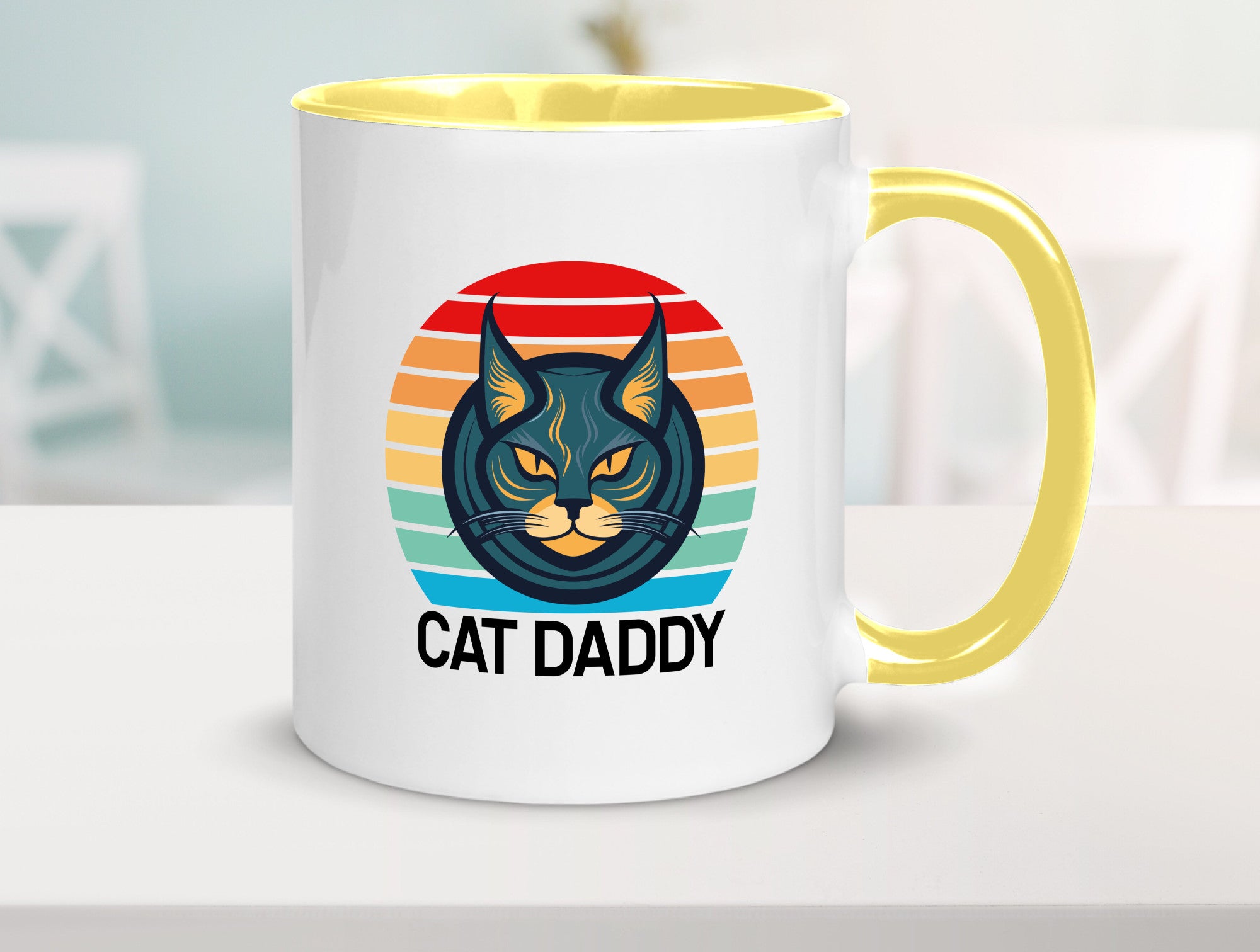 Cat Daddy | Katzenpapa niedliche Katze Tierliebhaber lustiger Spruch Geschenk