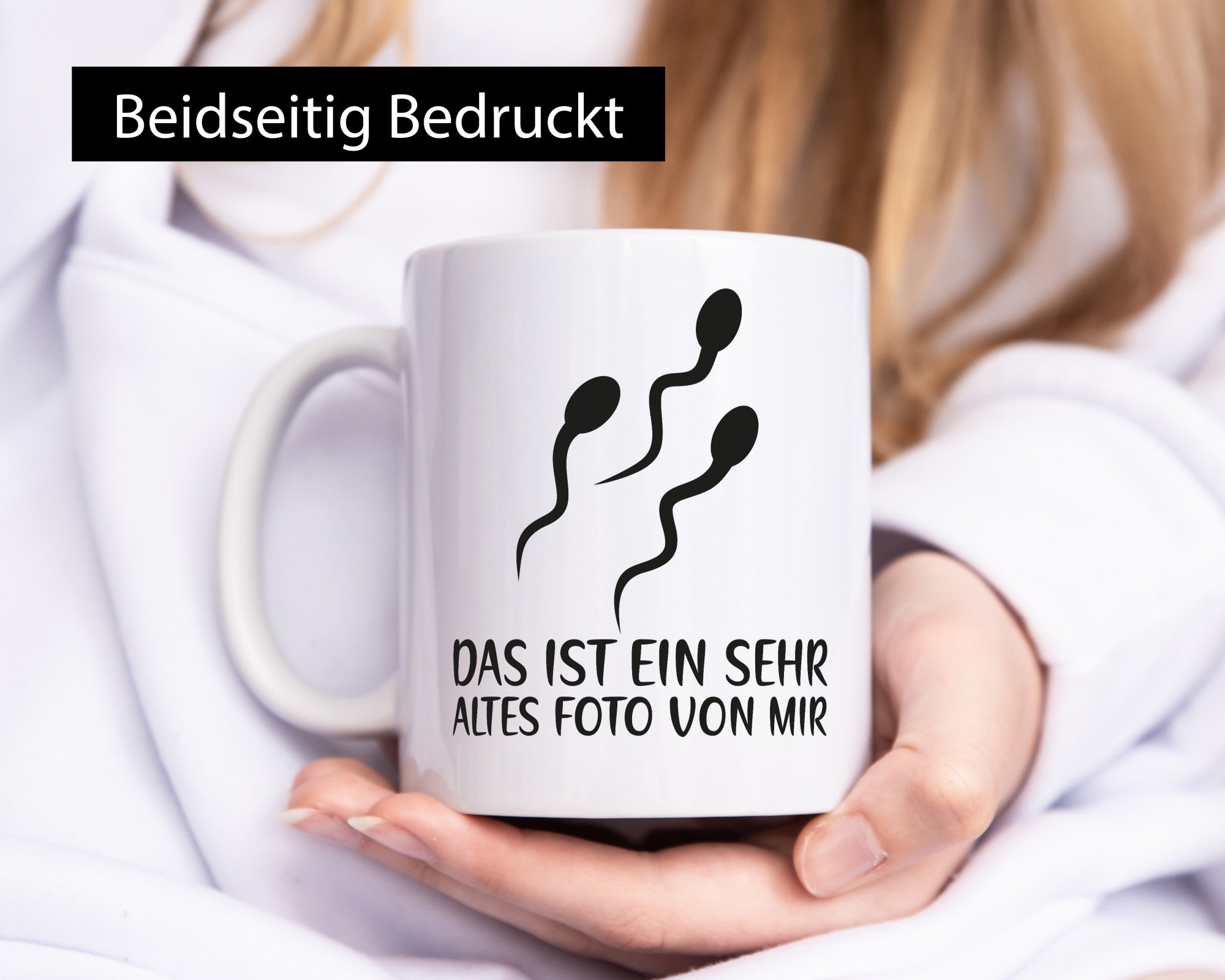 Das ist ein sehr altes Foto von mir | Schwangerschaft Paar lustig Humor