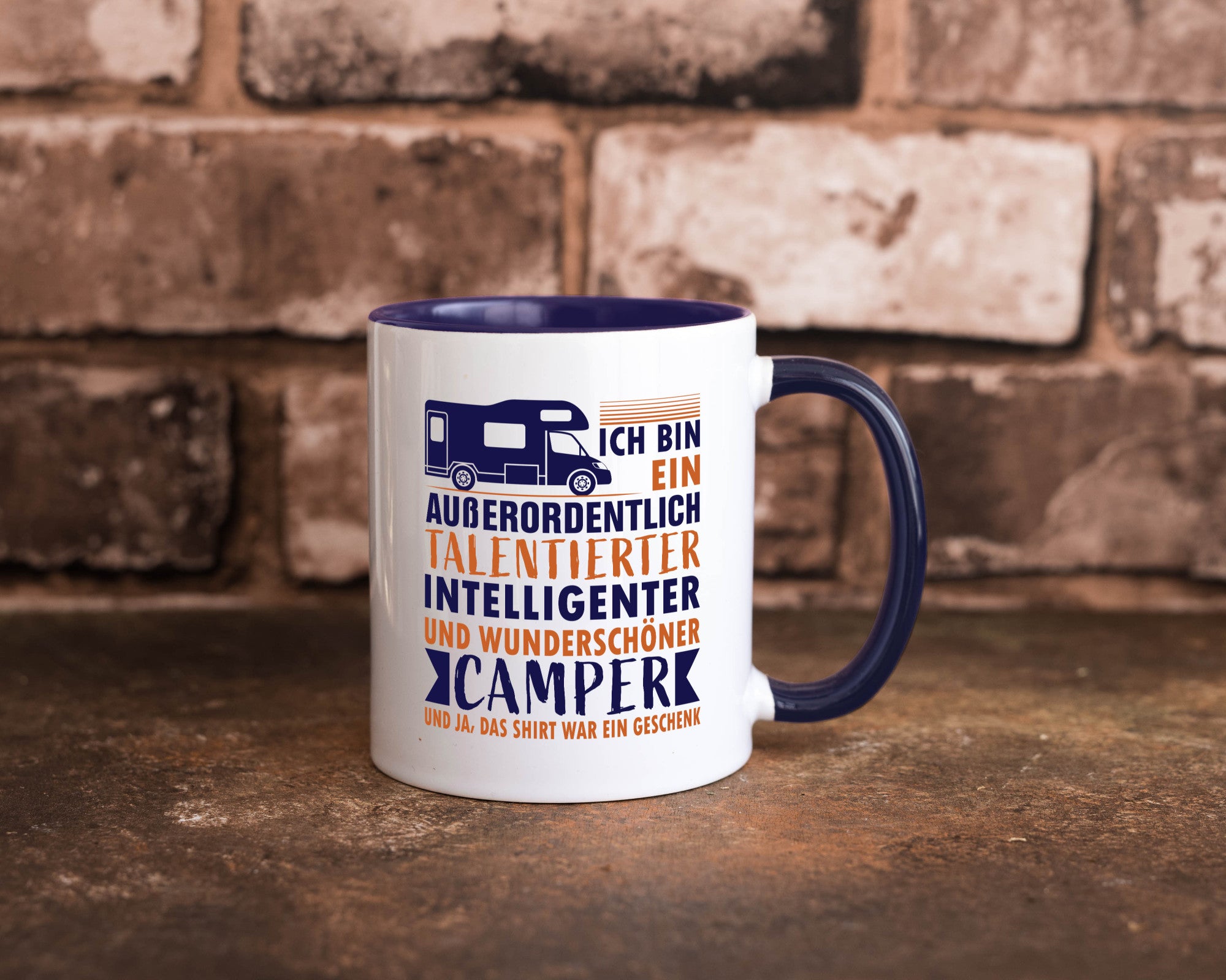 Talentierter | Intelligenter Wunderschöner Camper lustiger Spruch Geschenk