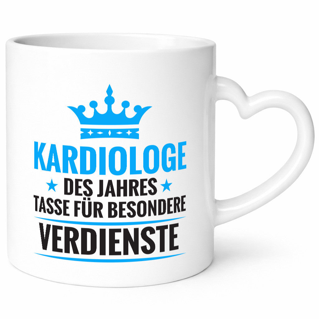Besonderer Verdienst: Kardiologe | Kardiologie Geschenkidee Humor Tasse