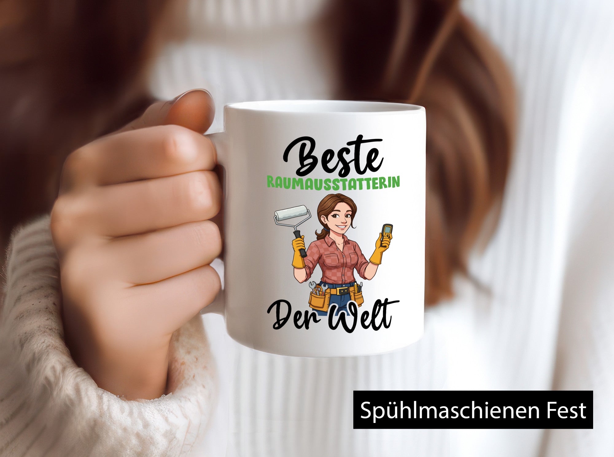 Beste Raumausstatterin | Wohn Ausstatterin v2 lustig Humor Geschenkidee