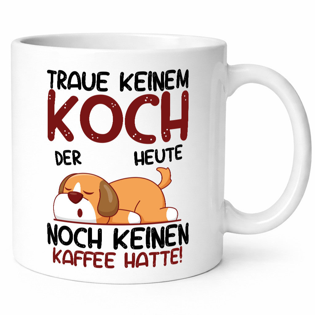 Traue keinem Koch | Chefkoch lustiger Spruch Geschenk Arbeit Kollegen Büro Tasse