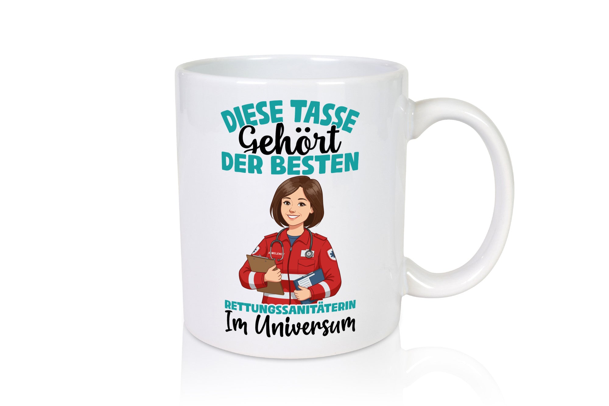 Im Universum: Rettungssanitäterin | Sanitäter lustiger Spruch Geschenk Humor