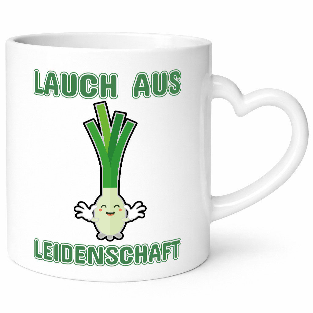 Ich bin ein Lauch lustig Humor Geschenkidee Geschenk Tasse
