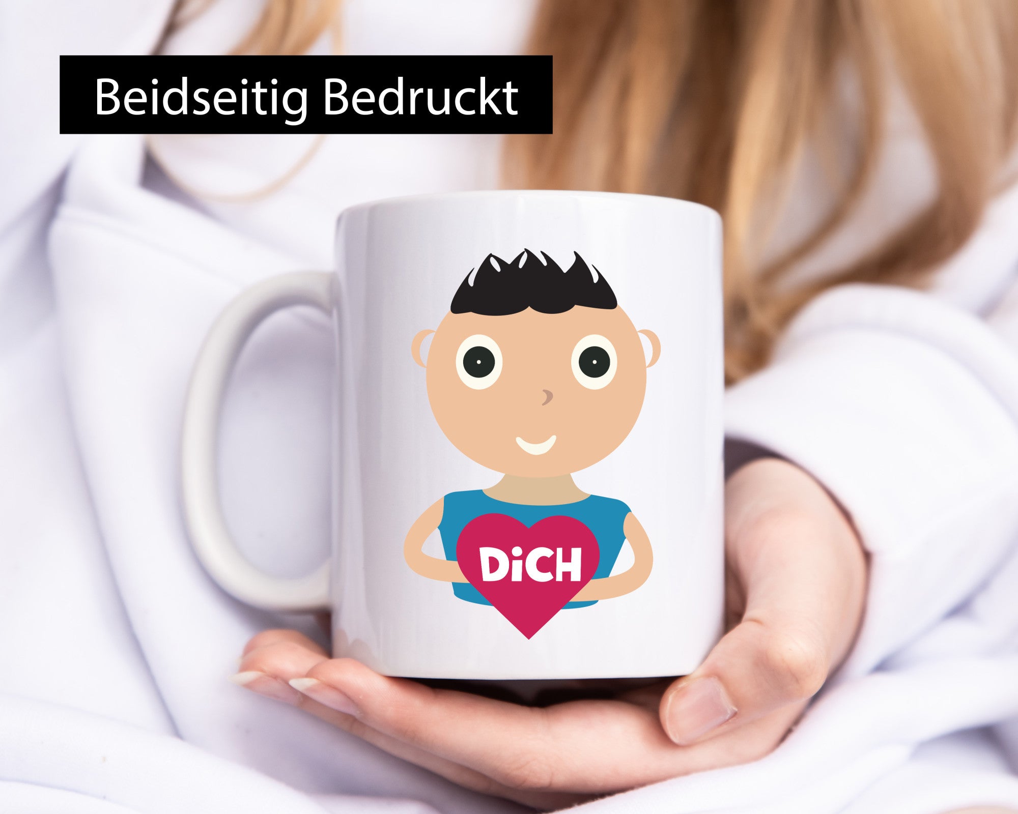 Liebe dich | Beziehung für immer zusammen Geschenkidee Humor Tasse
