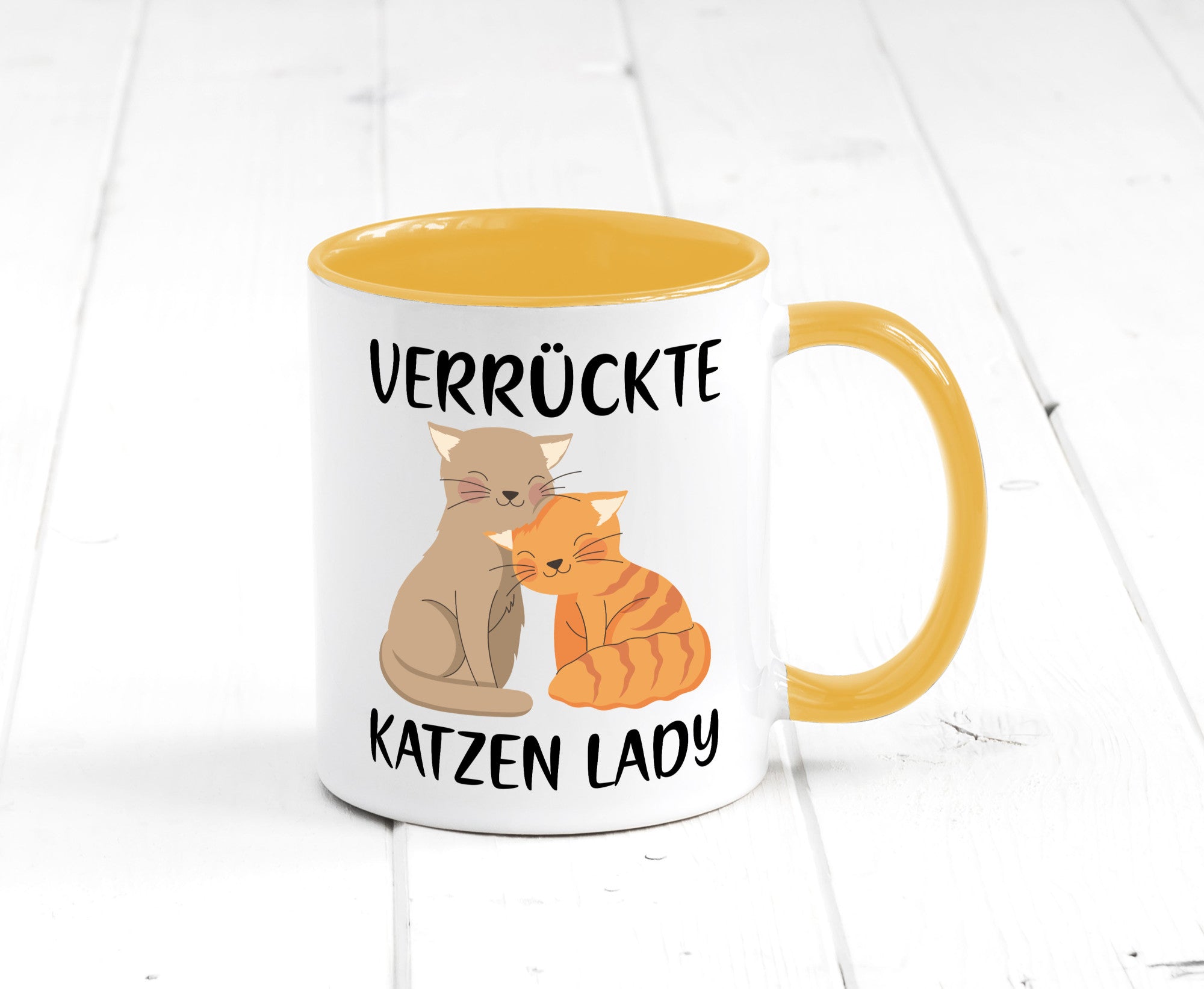Verrückte Katzen Lady | Ich liebe Katzenliebhaber Geschenk Tierliebhaber Humor