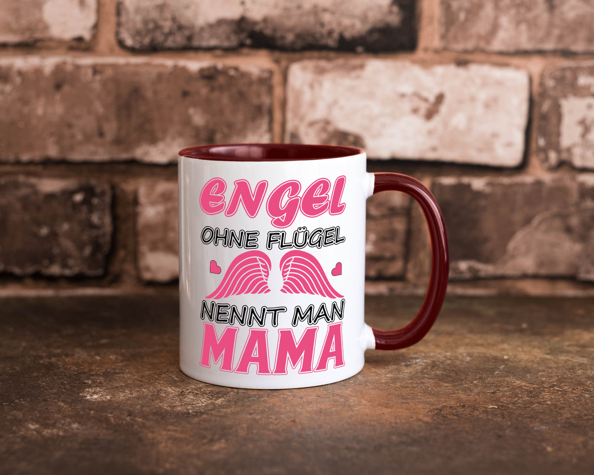 Mama Engel Humor Familie Geschenkidee Tasse