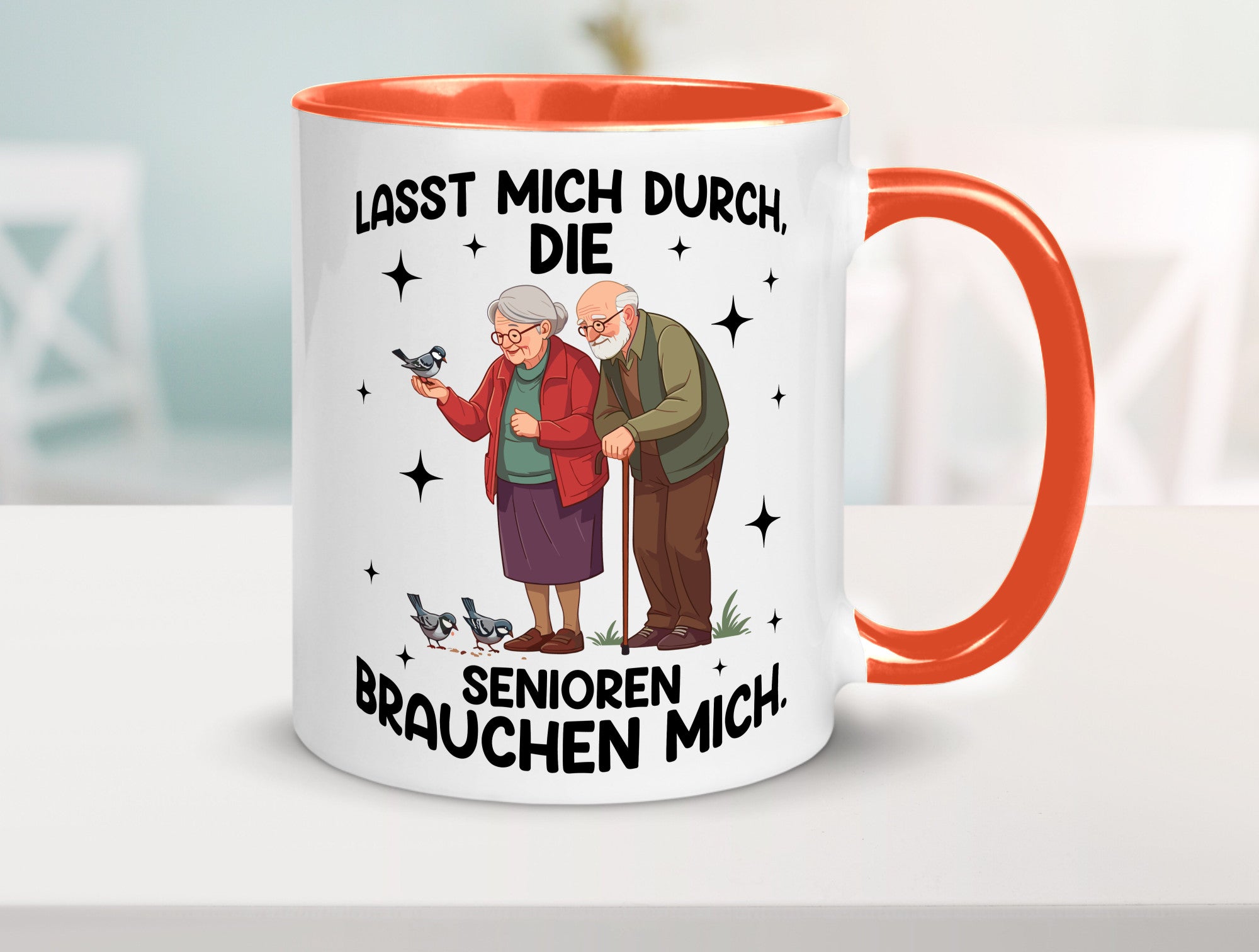 Senioren brauchen mich | Altenpflege Pflegekraft lustiger Spruch Geschenk Humor