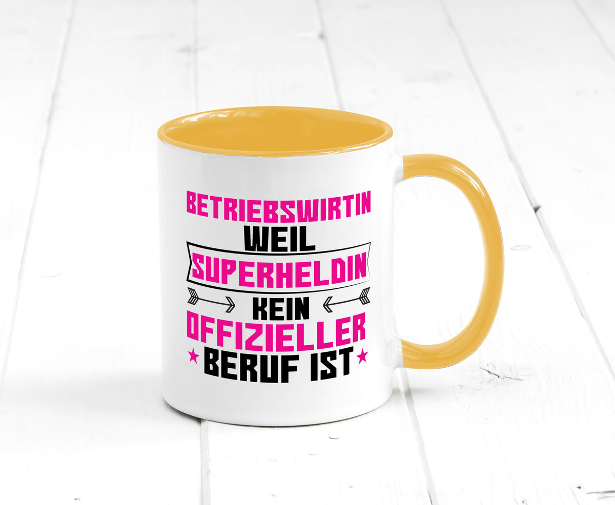 Superheldin Betriebswirtin | Betriebswirtschaft Geschenkidee Humor Tasse
