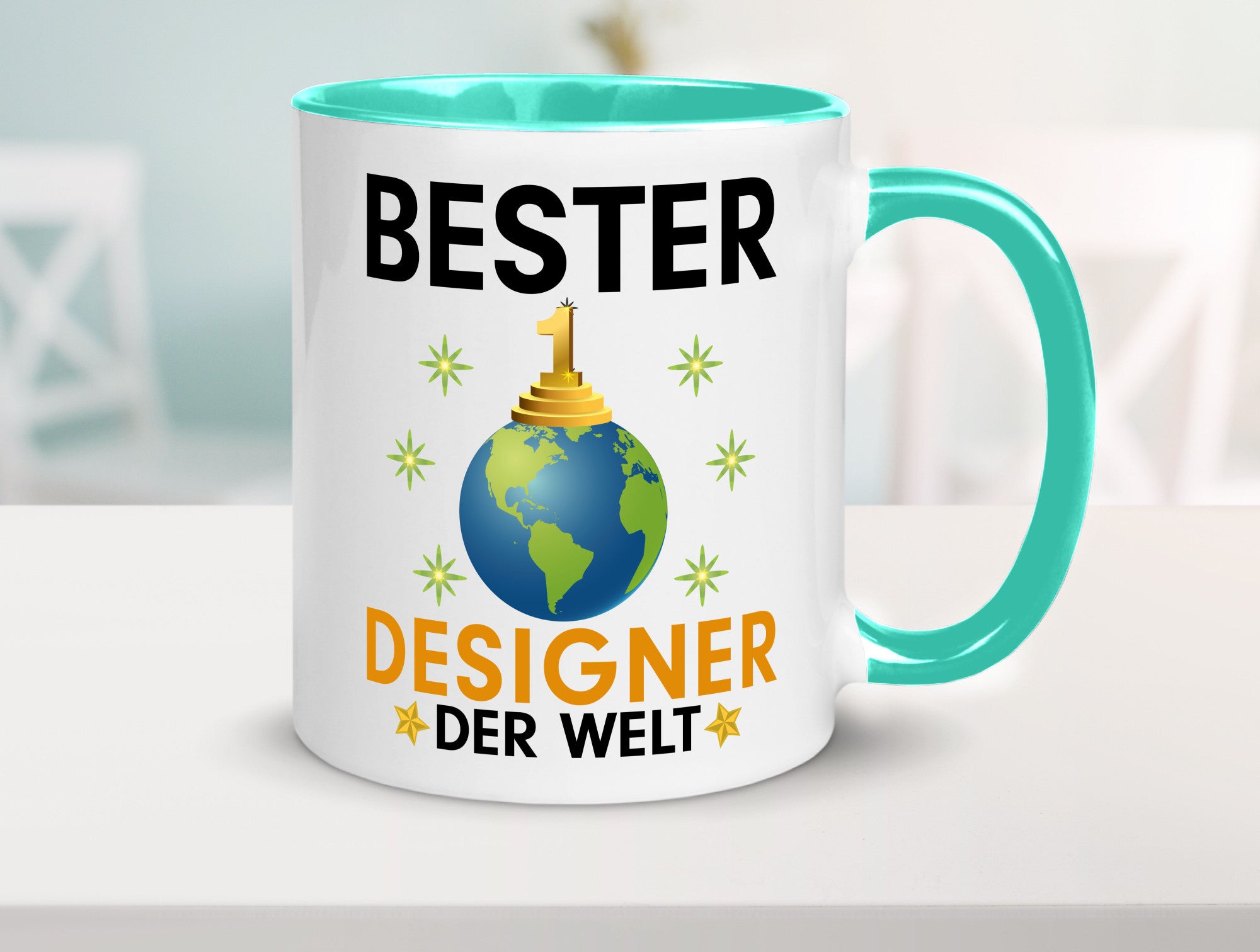 Welt Bester Designer Beruf | Mode Geschenk Arbeit Kollegen Büro lustiger Spruch