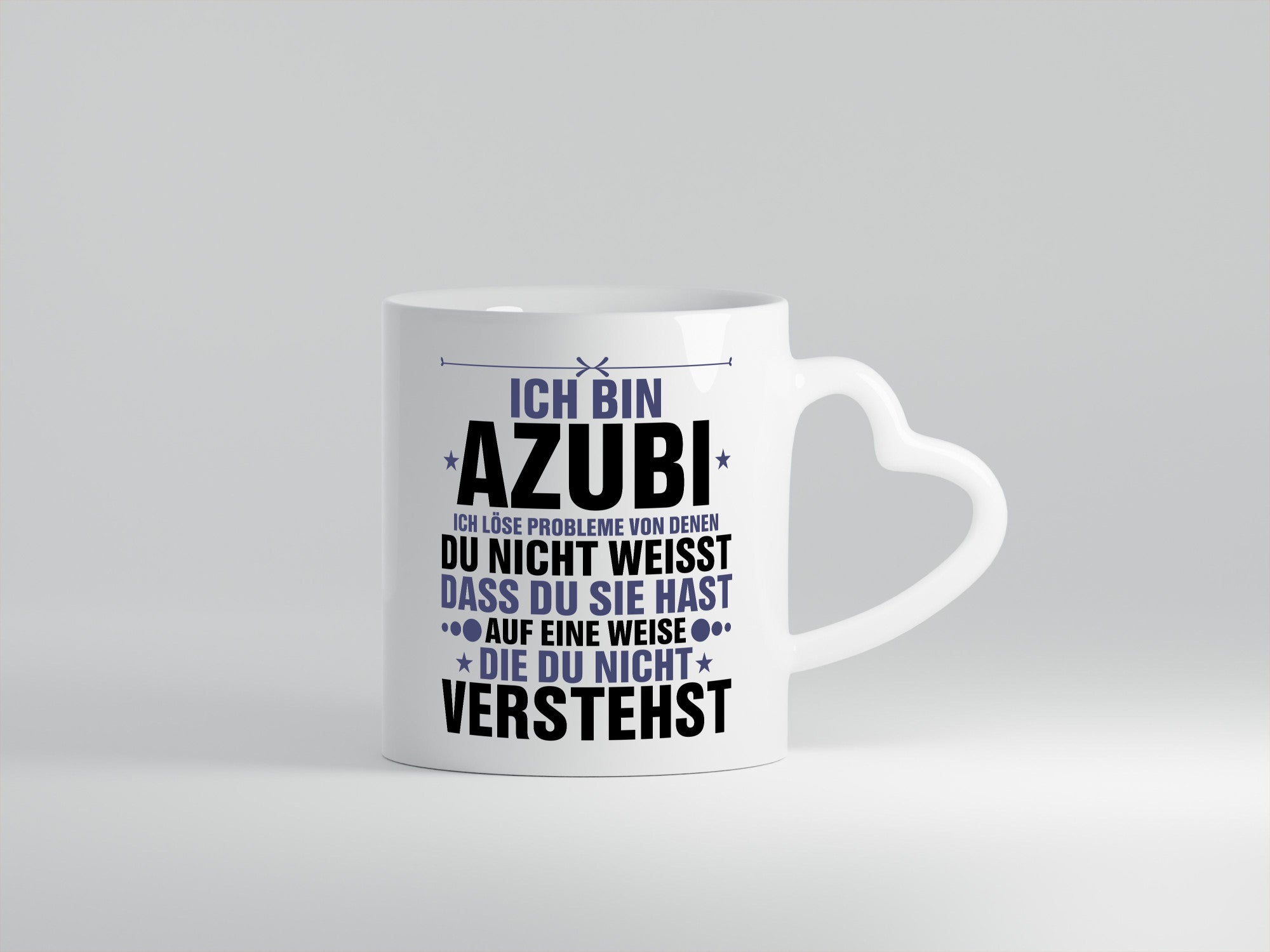 Löse Probleme: Azubi | Ausbildung Lehre Lehrling Humor Geschenkidee Tasse