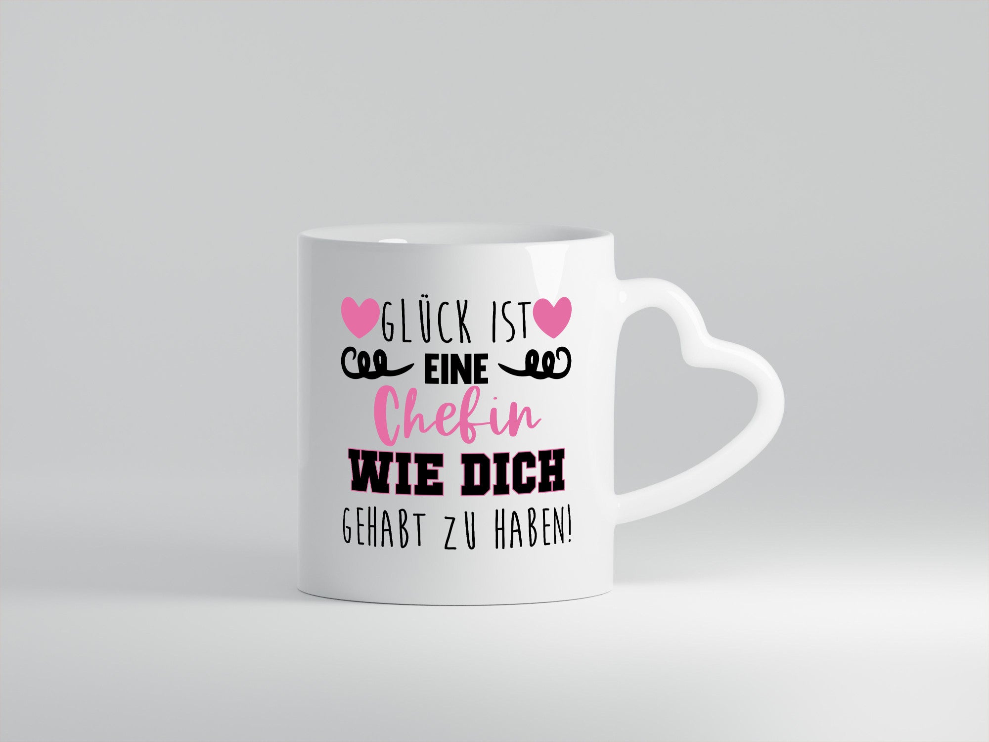 Glück ist eine Chefin wie dich gehabt zu haben | Chef Geschenkidee Arbeit