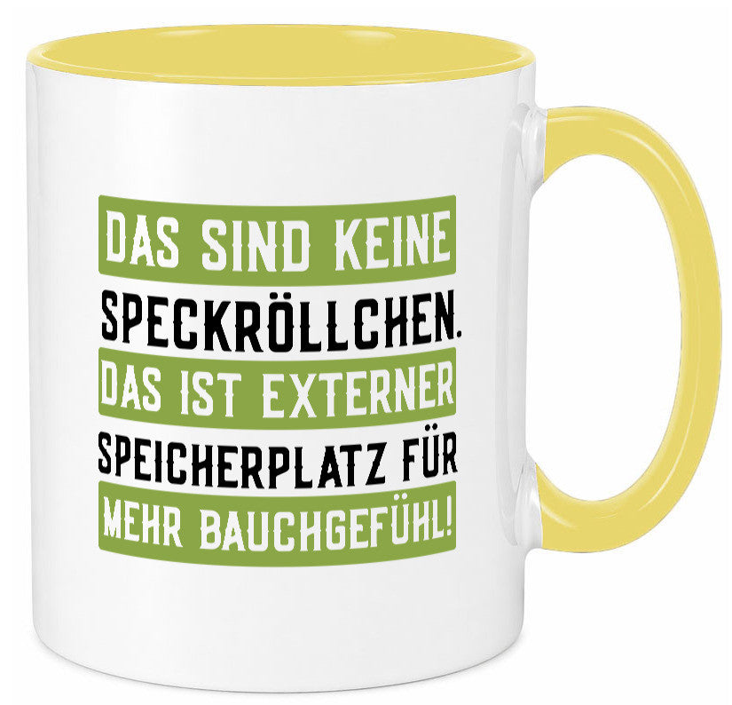 Keine Speckröllchen | Softwareentwickler PC Körperfülle Geschenkidee Humor Tasse