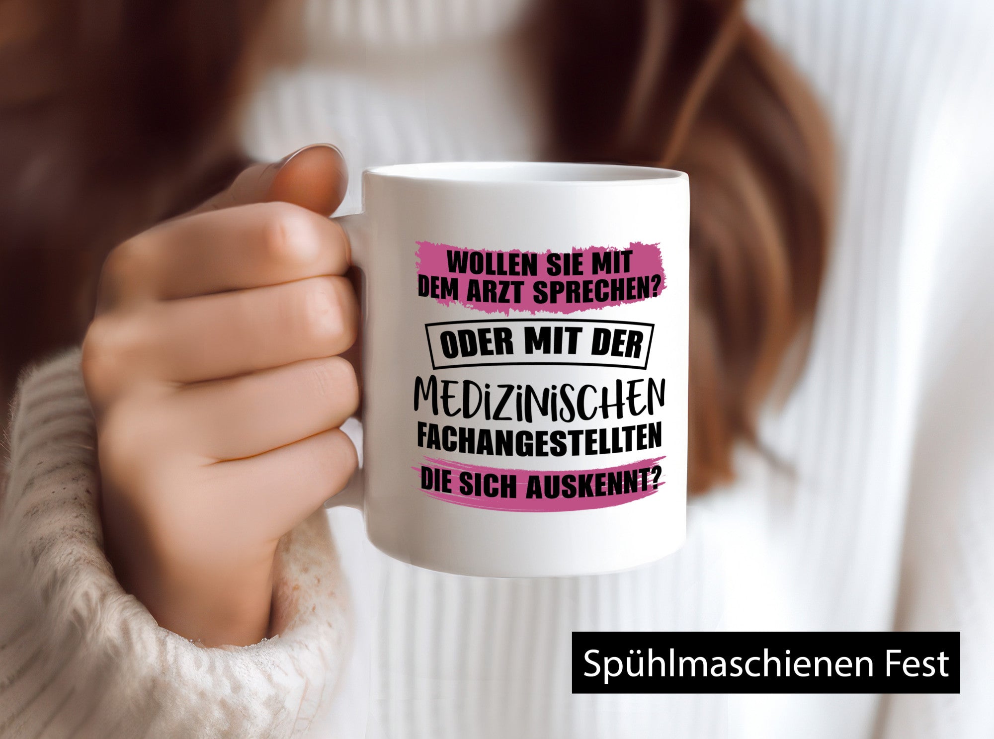 Medizinische Fachangestellte | Beruf Tasse MFA Geschenkidee Arbeit Kollegen