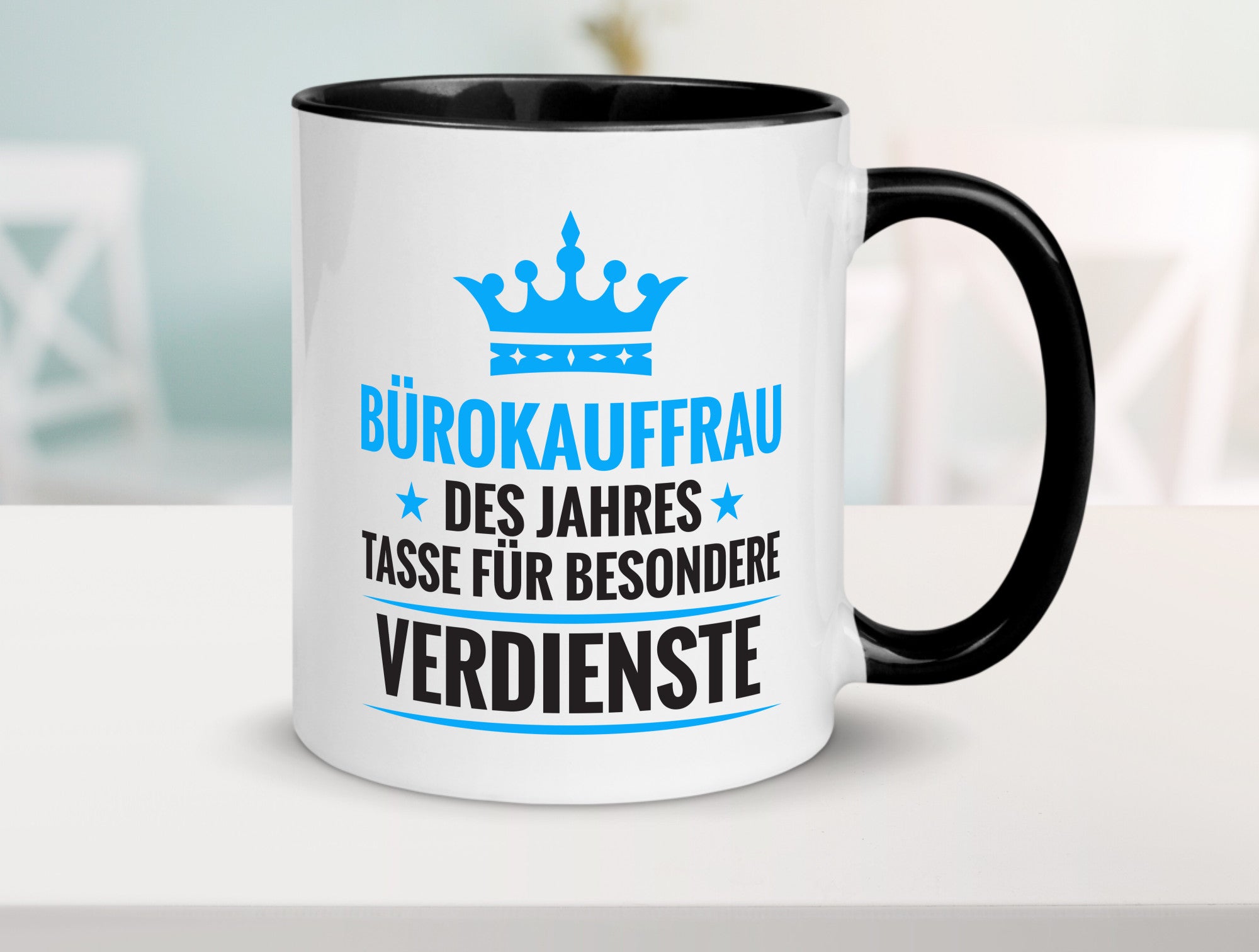 Besonderer Verdienst: Bürokauffrau | Kauffrau lustig Arbeit Kollegen Büro