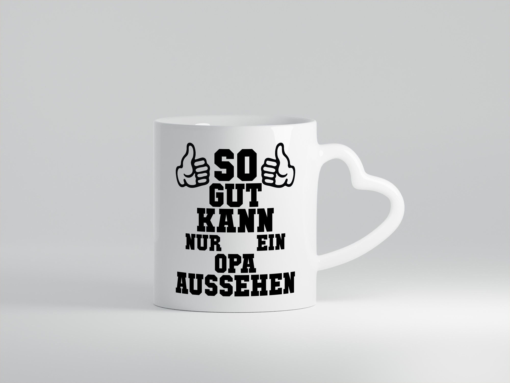 Opa sieht gut aus | Großvater Enkel Humor Familie Geschenkidee Tasse