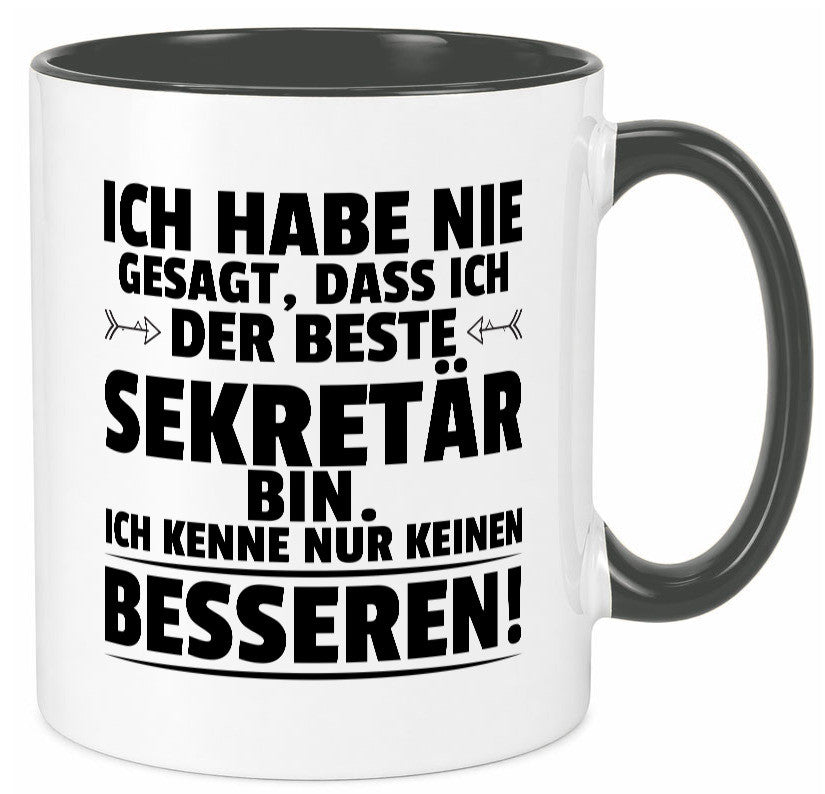 Keinen Besserer Sekretär | Büro lustiger Spruch Geschenk Arbeit Kollegen Tasse