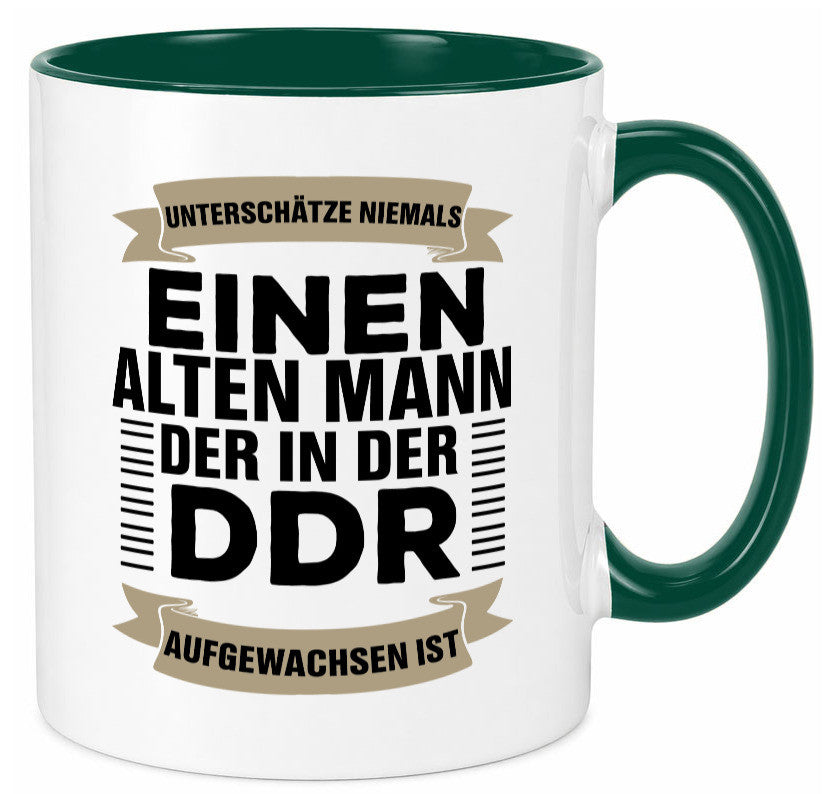 DDR Männer | Ostdeutschland Opa Ossi Vatertag Humor Familie Geschenkidee Tasse