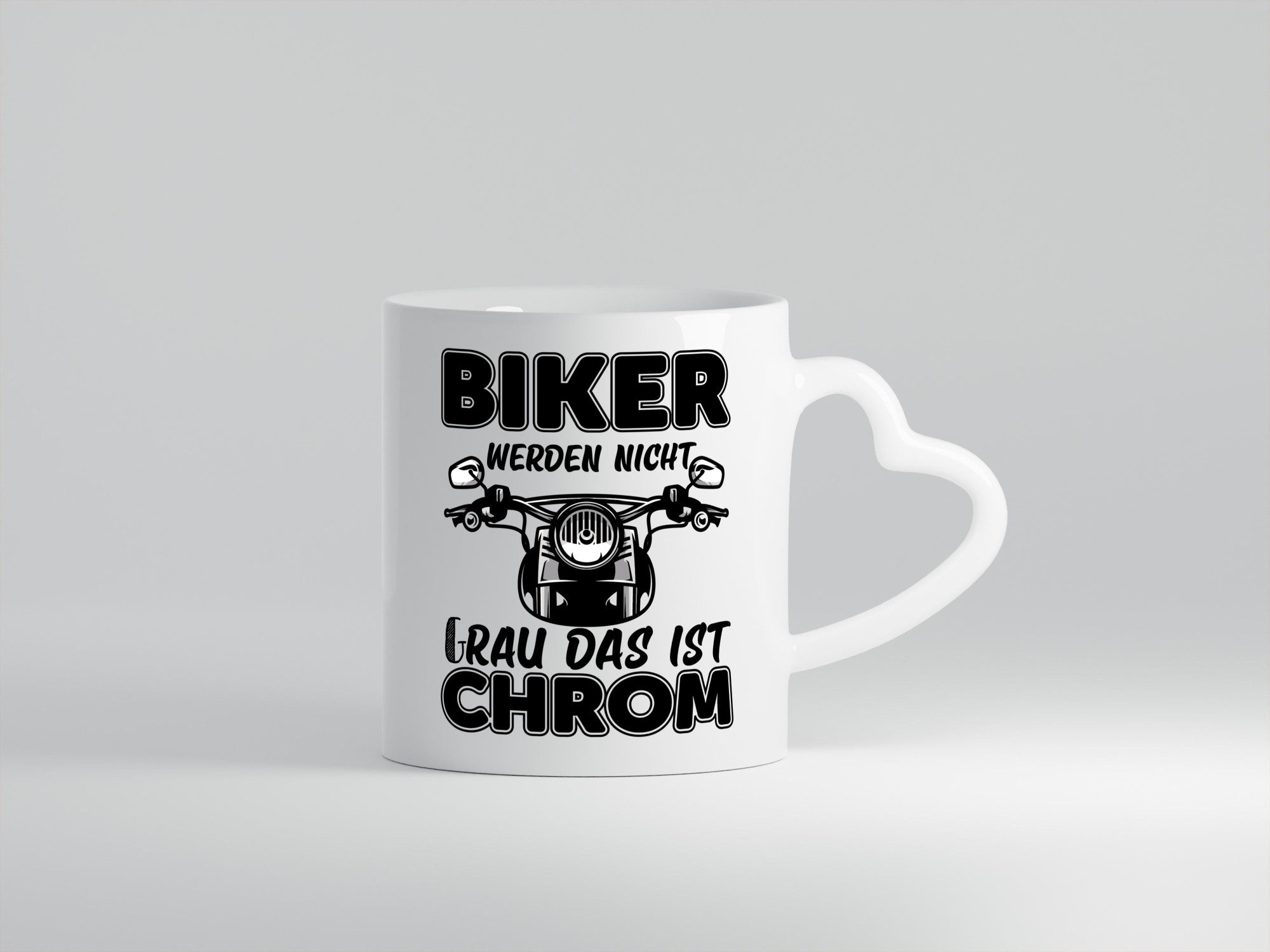 Biker werden nicht grau | Motorradfahrer Tasse Humor Geschenkidee