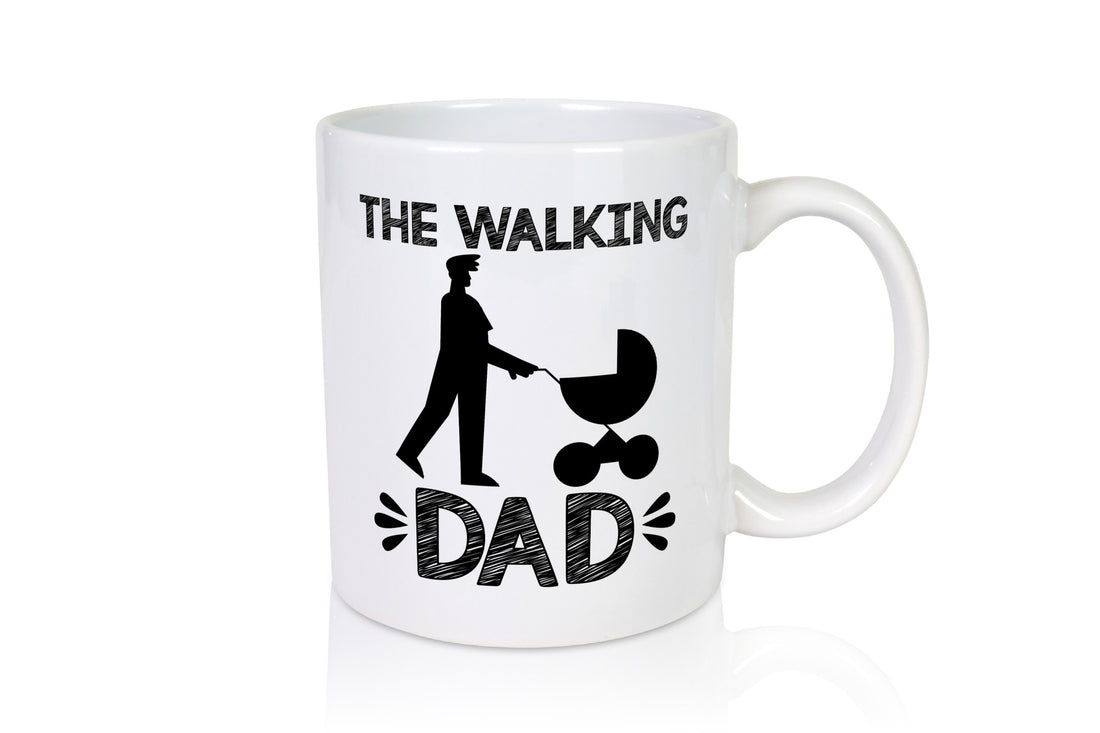 The Walking Dad | Papa Tasse Vatertag Kinderwagen Humor Familie Geschenkidee