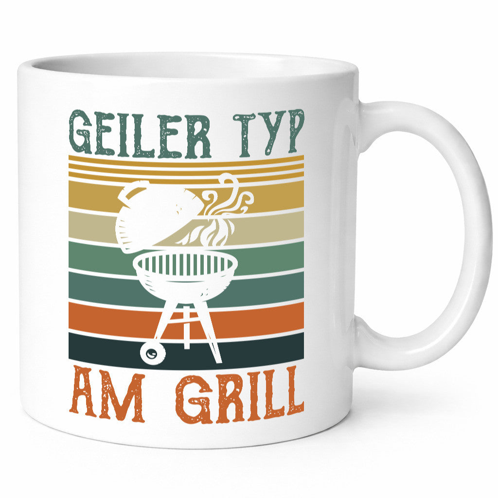 Geiler Typ am Grill | BBQ Freunde Grillmeister Party Humor Geschenkidee Tasse